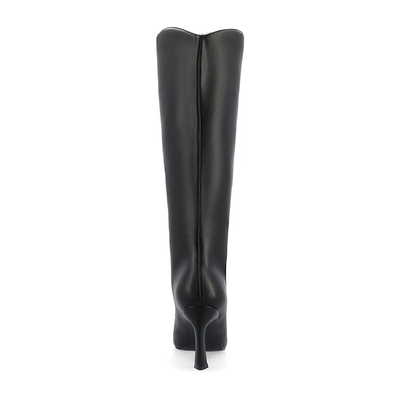 Journee Collection Womens Rehela Stiletto Heel Dress Boots