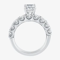 Signature By Modern Bride (G / Si1-Si2) Womens 4 CT. T.W. Lab Grown White Diamond 10K Gold Side Stone Bridal Set