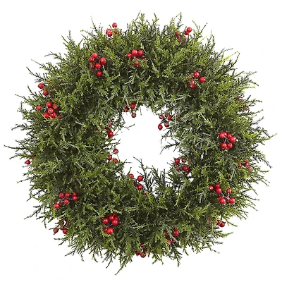 Nearly Natural 20in Wreath