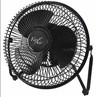 Vie Air 8" High Velocity Metal Desk and Floor Fan