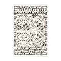 nuLoom Vasiliki Moroccan Tribal Tassel Area Rug