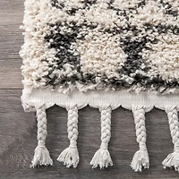 nuLoom Vasiliki Moroccan Tribal Tassel Area Rug