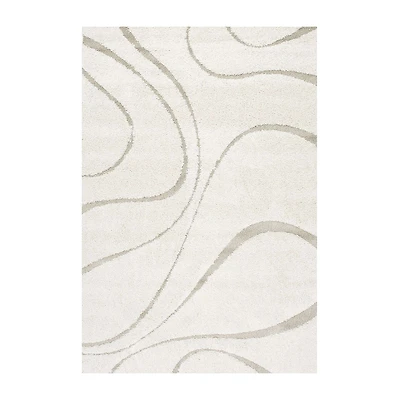 nuLoom Carolyn Modern Waves Indoor Outdoor Rectangular Accent Rug