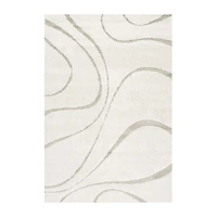 nuLoom Carolyn Modern Waves Indoor Outdoor Rectangular Accent Rug