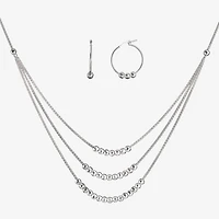 Made in Italy Womens Sterling Silver 2-pc. Jewelry Set