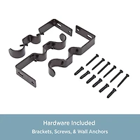 Kenney Danbury Double Curtain Rod