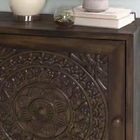 Linon Gristmill Living Room Collection Accent Cabinet