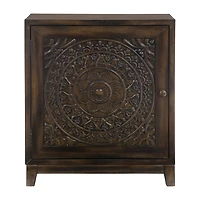 Linon Gristmill Living Room Collection Accent Cabinet