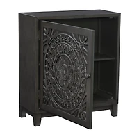 Linon Gristmill Living Room Collection Accent Cabinet