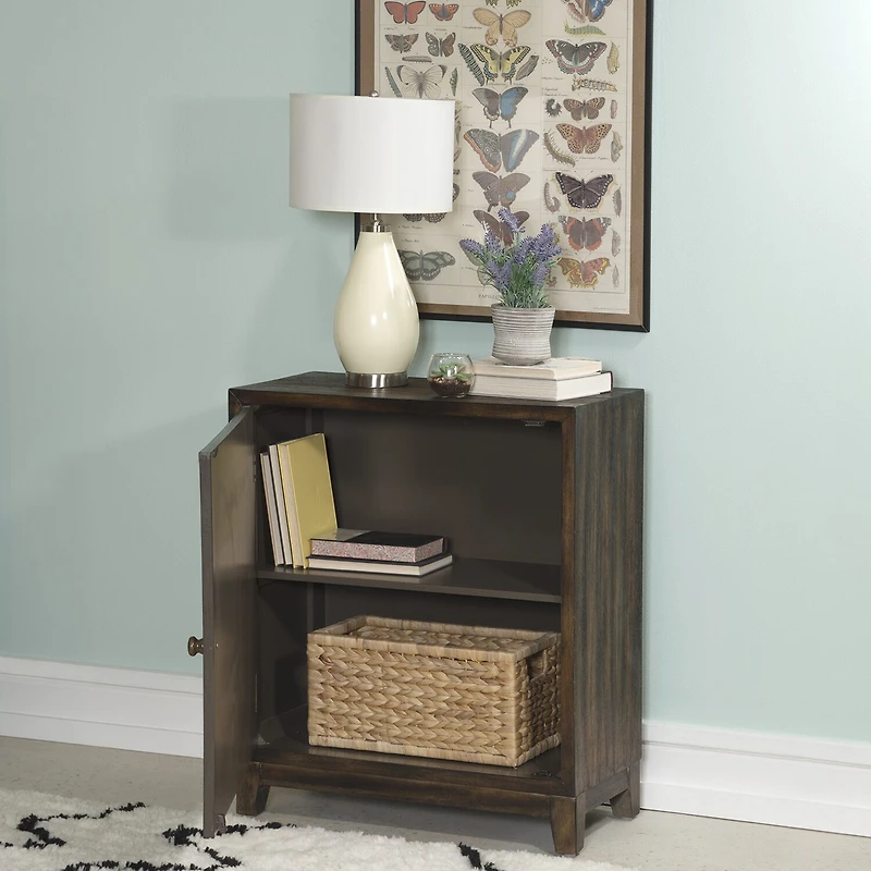Linon Gristmill Living Room Collection Accent Cabinet