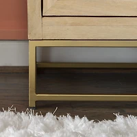 Linon Videra Living Room Collection Accent Cabinet