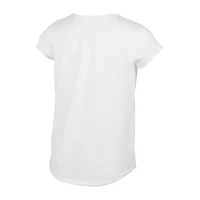 adidas Big Kid Girls Round Neck Short Sleeve Regular Fit Graphic T-Shirt