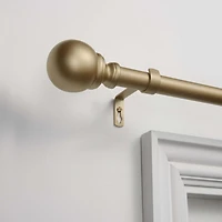 Exclusive Home Curtains Sphere 1 Adjustable Curtain Rod