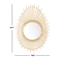 Safavieh Harson Wall Mount Oval Wall Mirror