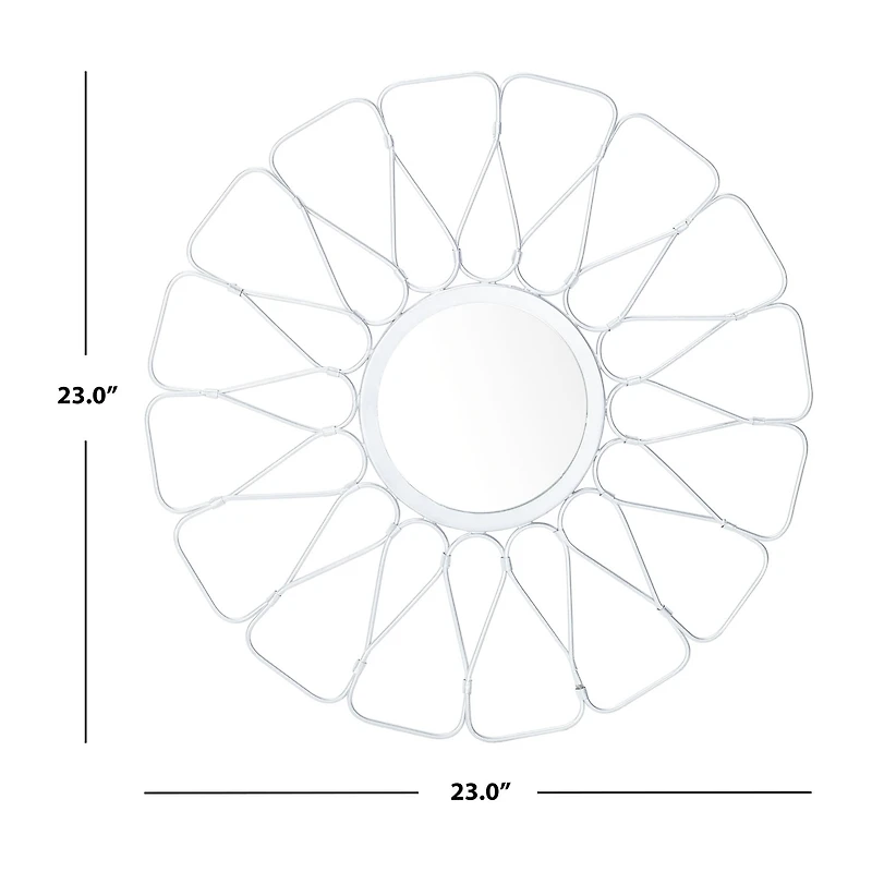 Safavieh Luck Wall Mount Round Wall Mirror