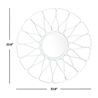 Safavieh Luck Wall Mount Round Wall Mirror