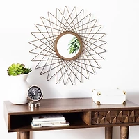 Safavieh Bilsons Wall Mount Round Wall Mirror