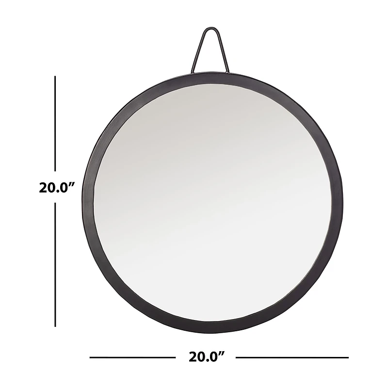 Safavieh Darsey Wall Mount Round Wall Mirror