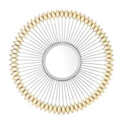 Safavieh Rulan Wall Mount Round Wall Mirror