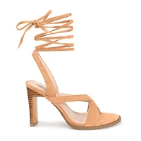 Journee Collection Adalee Womens Round Open Toe Stacked Heel Pumps