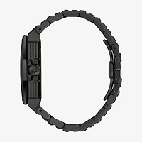 Bulova Marc Anthony Precisionist X Mens Diamond Accent Black Stainless Steel Bracelet Watch 98d183