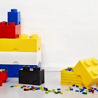 LEGO® Storage Brick 4 Bright Orange Toy Box
