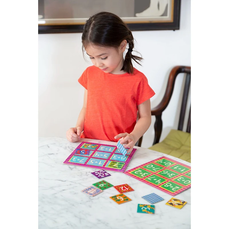 Eeboo Simple Math Bingo Game Ages 5+