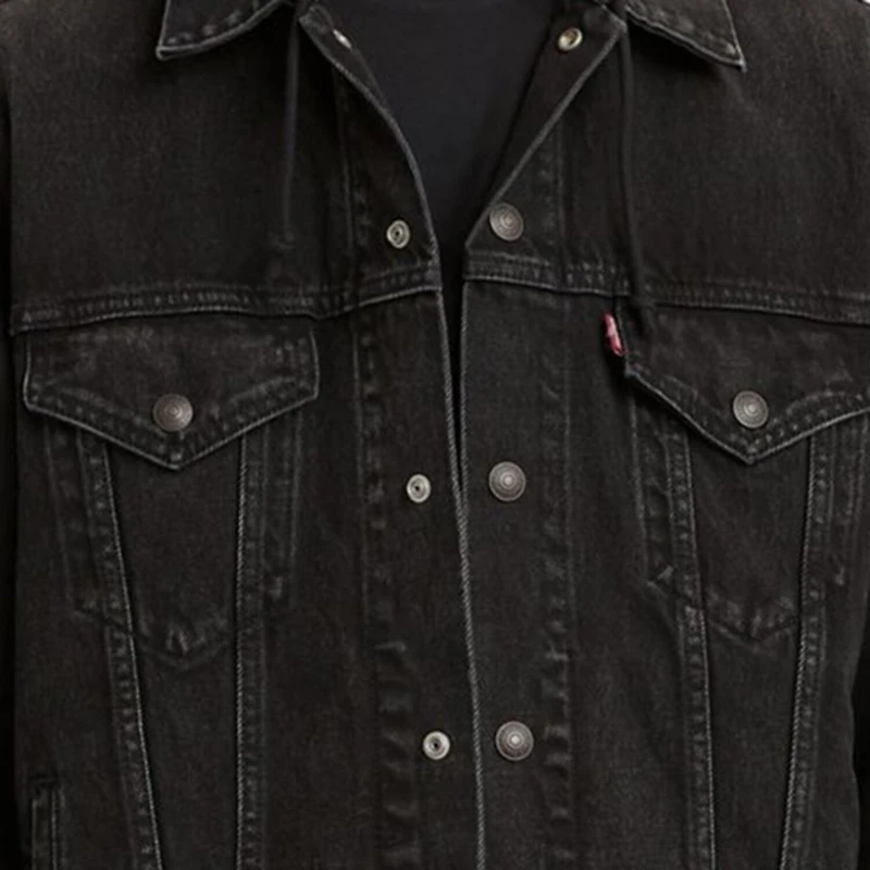Levi's® Hybrid Hoodie Mens Denim Hooded Lightweight Trucker Jacket
