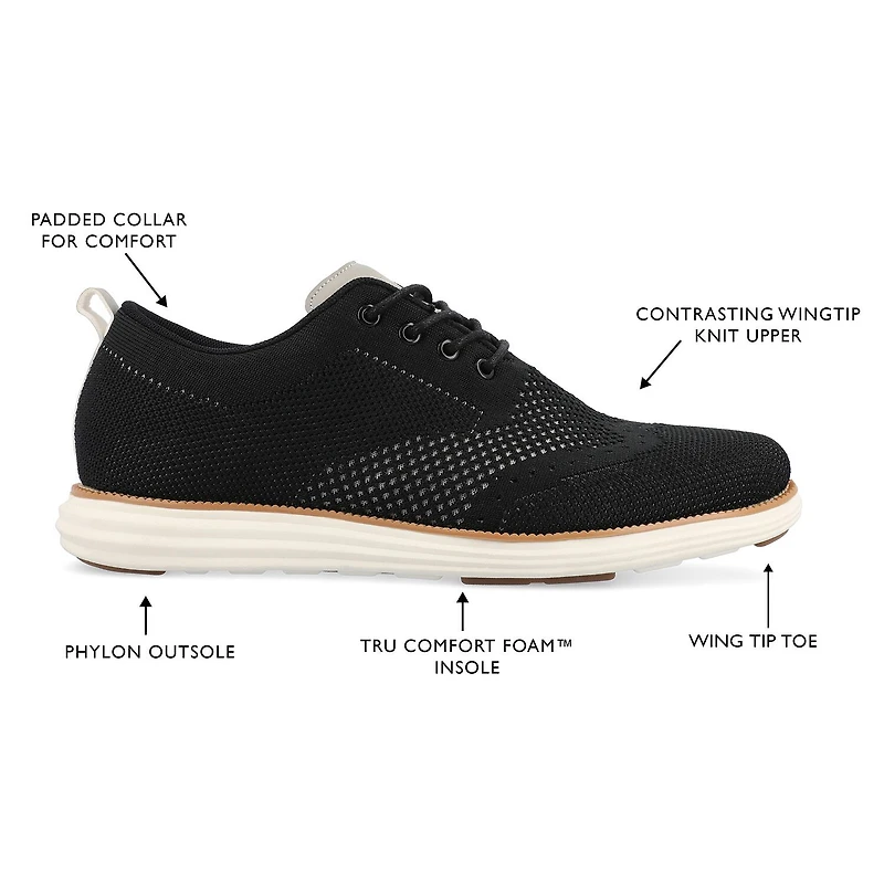 Vance Co Ezra Mens Wing Closed Toe Oxford Shoes