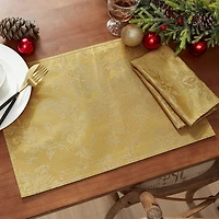 Elrene Home Fashions Poins Elegance Set 4-pc. Napkins