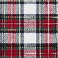 Threadmade Christmas Plaid 70x70 Tablecloth