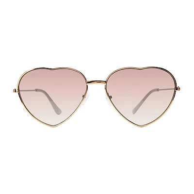Juicy Couture Romeo Brown Pink Womens Heart Sunglasses