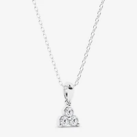 Limited Quantities! (G \ Si1) Womens 1/4 CT. T.W. Lab Grown White Diamond 14K Gold Pendant Necklace