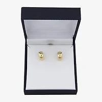 Gold Addiction Womens 10K Gold 14.5mm Hoop Earrings