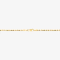 Womens 10K Gold 17 Inch Statement Necklace