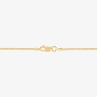Made in Italy Womens 24K Gold Over Silver 24 Inch Popcorn Chain Necklace
