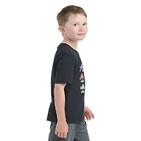 adidas Toddler Boys Crew Neck Short Sleeve Regular Fit Graphic T-Shirt