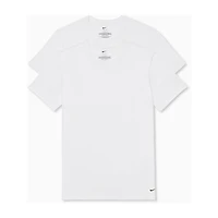 Nike All Day Cotton Stretch Mens 2 Pack Short Sleeve Crew Neck Moisture Wicking T-Shirt