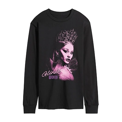Mens Long Sleeve Regular Fit Wicked Graphic T-Shirt