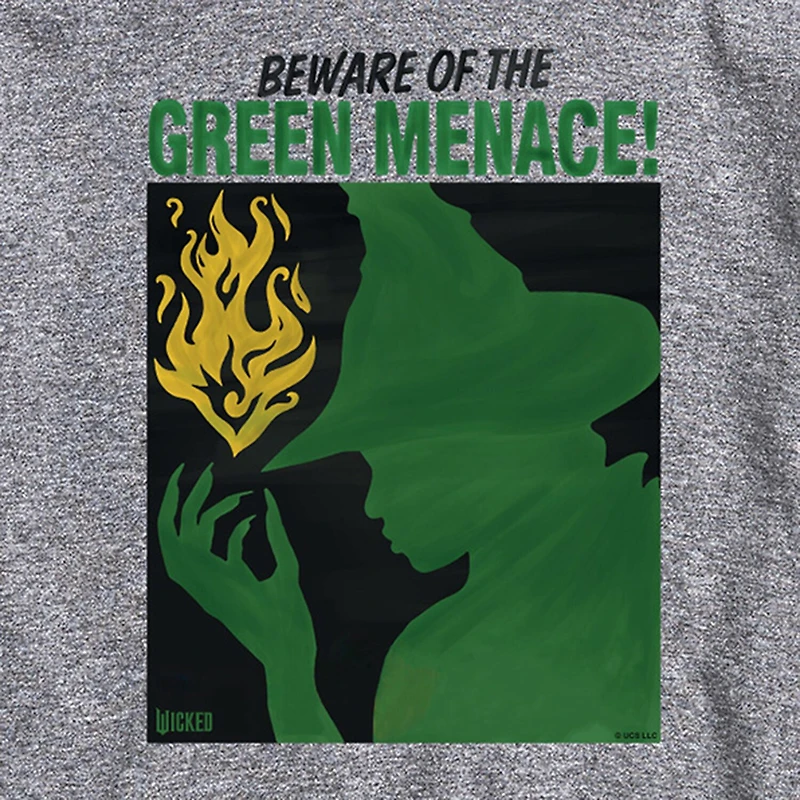 Mens Short Sleeve Regular Fit Wicked Graphic T-Shirt
