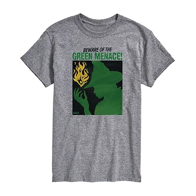 Mens Short Sleeve Regular Fit Wicked Graphic T-Shirt