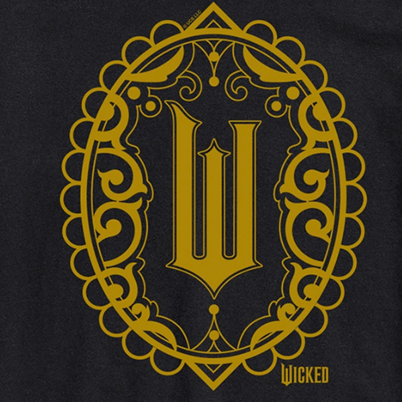 Mens Crew Neck Short Sleeve Regular Fit Wicked Graphic T-Shirt