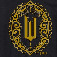 Mens Crew Neck Short Sleeve Regular Fit Wicked Graphic T-Shirt
