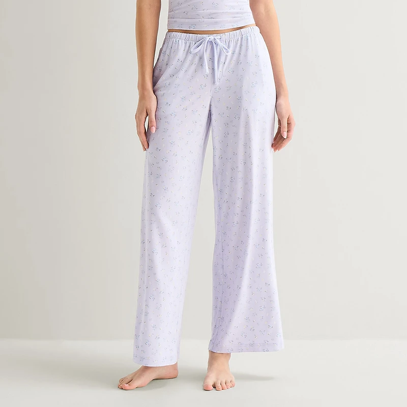 Arizona Cloud Kissed Womens Juniors Pajama Pants