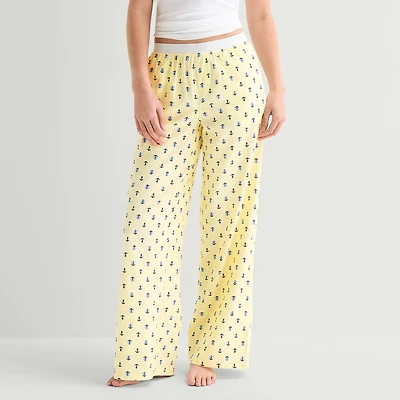 Arizona Womens Juniors Flannel Pajama Pants