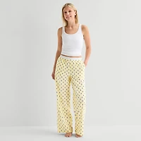 Arizona Womens Juniors Flannel Pajama Pants