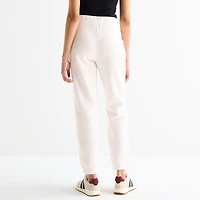 Juicy By Juicy Couture Womens Juniors Flare Mid Rise Fleece Jogger Pant