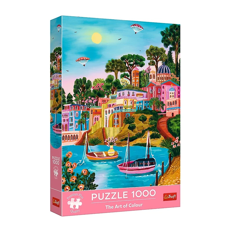 Trefl Premium Plus The Art of Colour Syros Greece 1000 Piece Puzzle