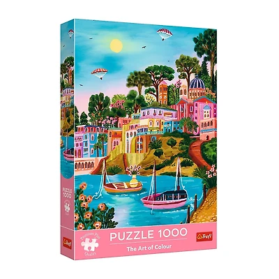 Trefl Premium Plus The Art of Colour Syros Greece 1000 Piece Puzzle
