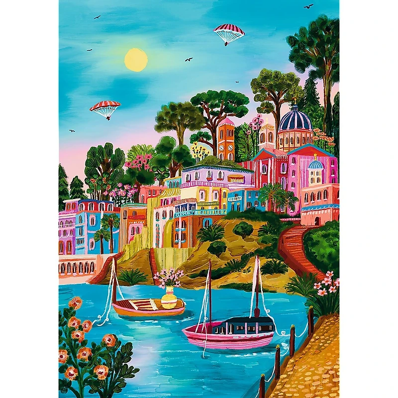 Trefl Premium Plus The Art of Colour Syros Greece 1000 Piece Puzzle
